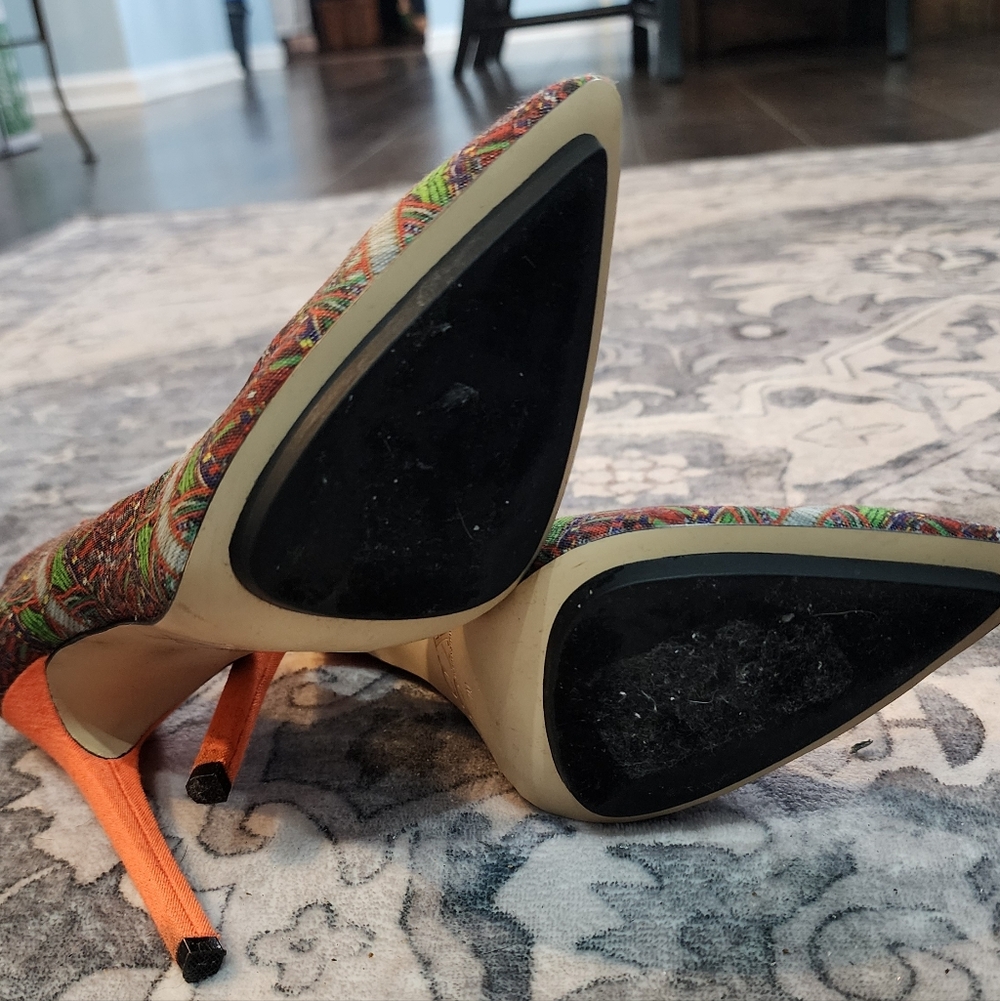 GX by Gwen Stefani Multicolor Patterned Heels - Picture 3 of 3